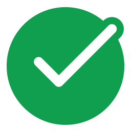 Illustration of a check mark.