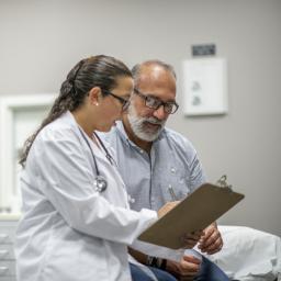 doctor and patient