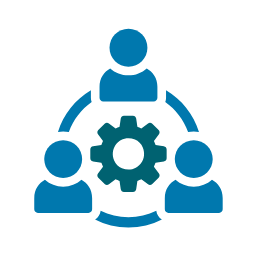 Icon representing systematic change