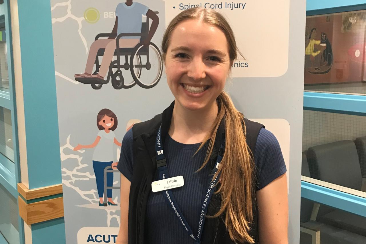 Caitlin Millham, Physiotherapist