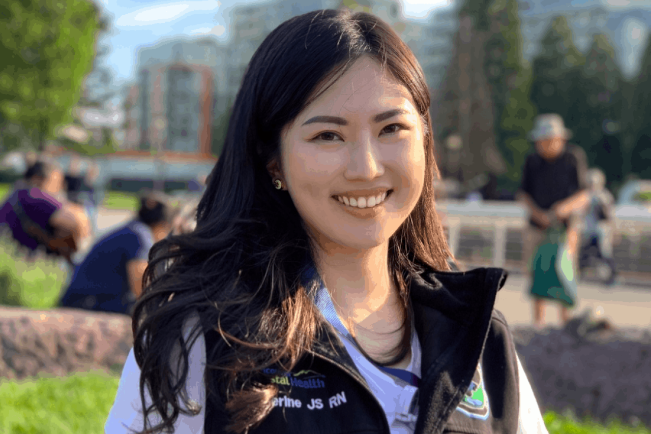 registered nurse working at the BC Leukemia Bone Marrow Transplant Program