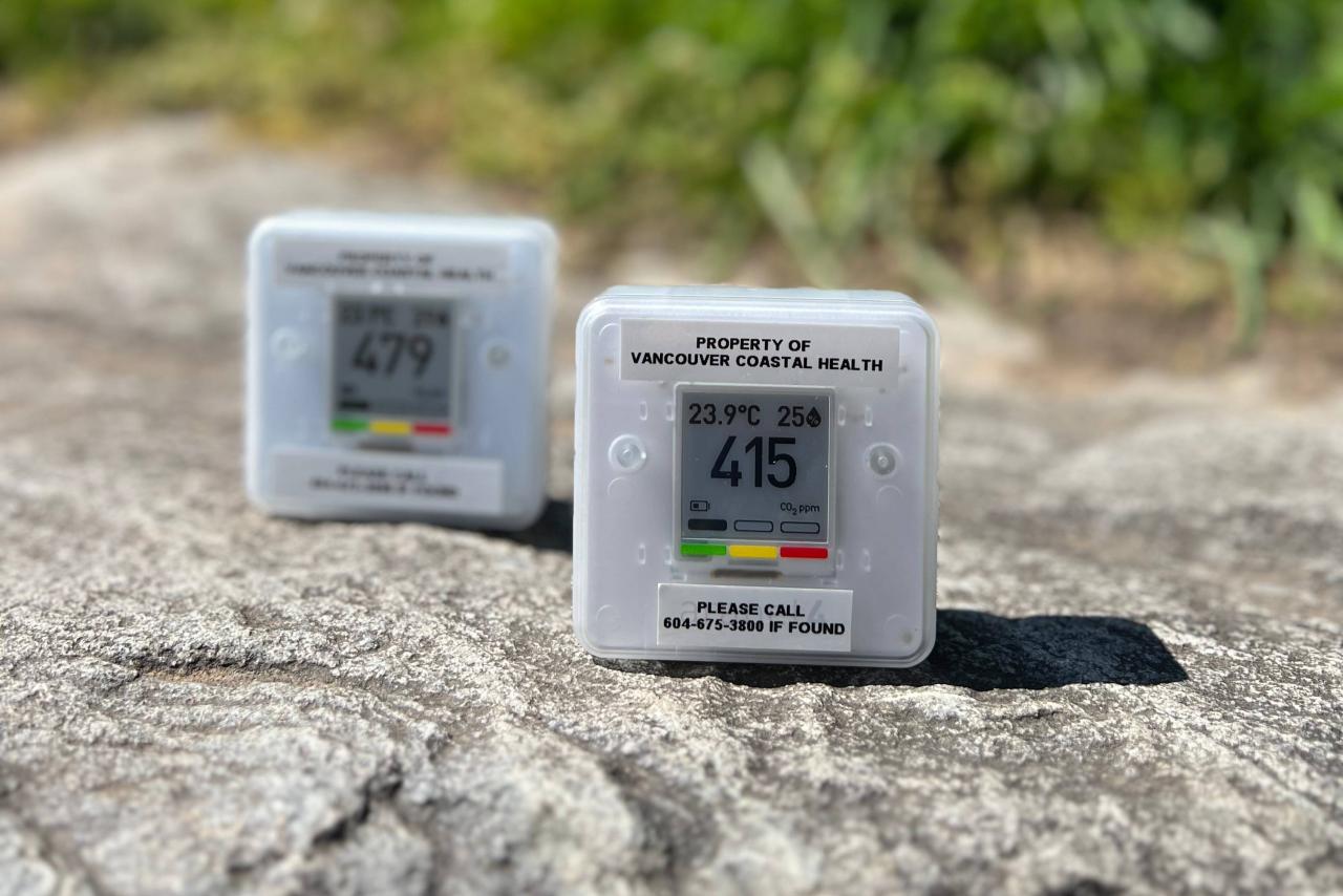 PM2.5 sensors outside