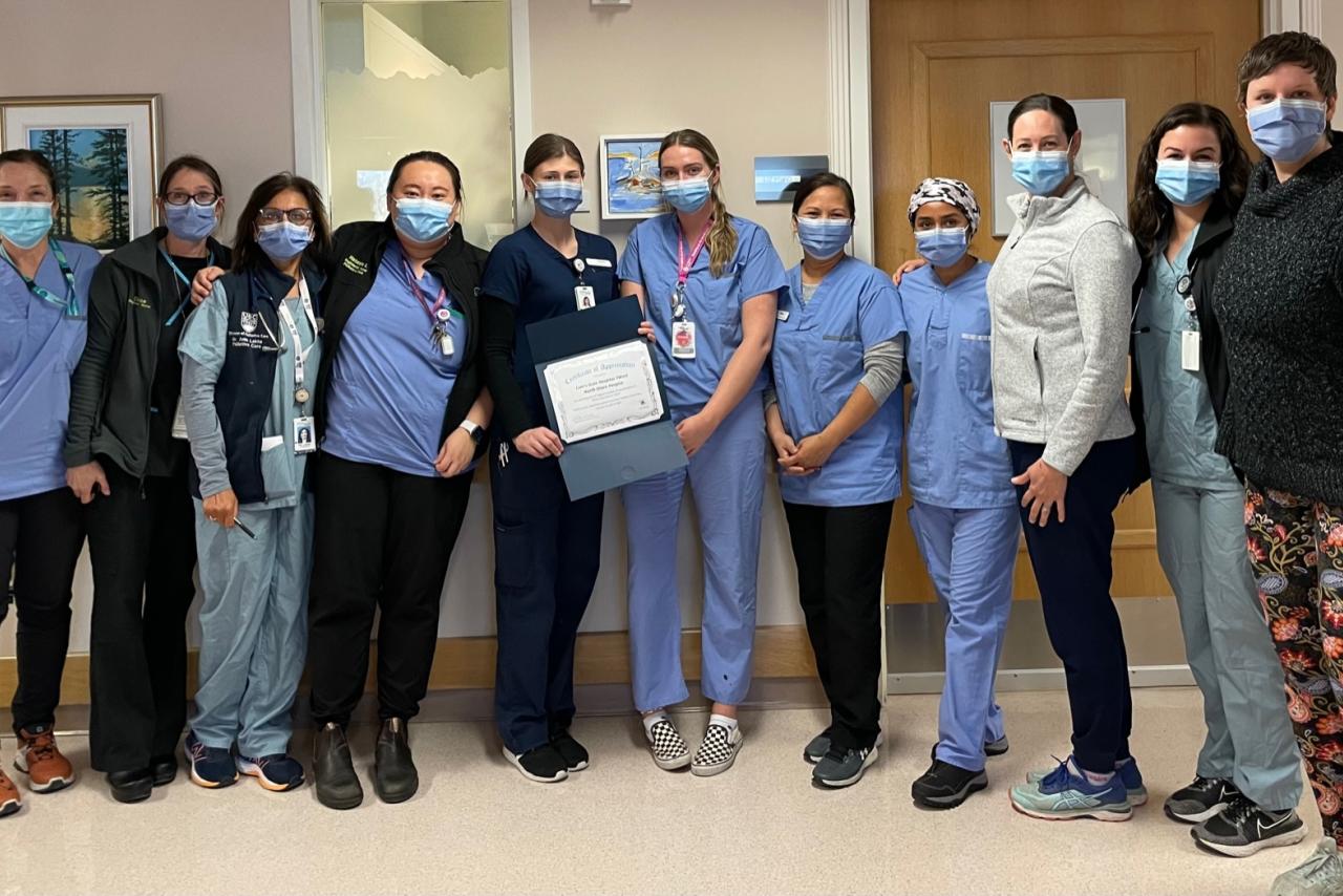 Eye bank team