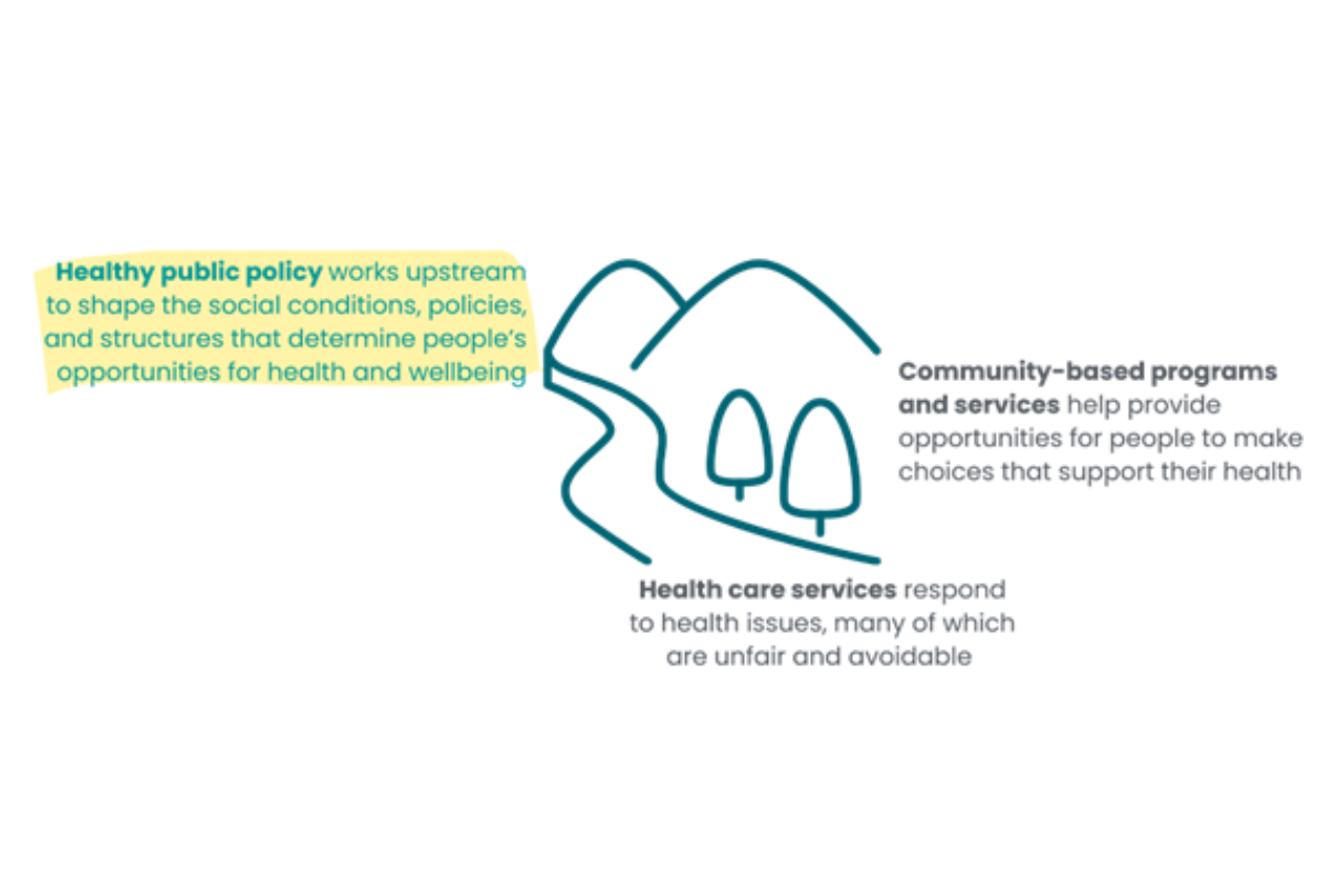 Healthy public policy HPPU illustration