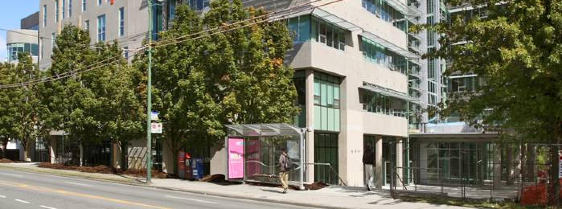 exterior of Gordon and Leslie Diamond Health Care Centre