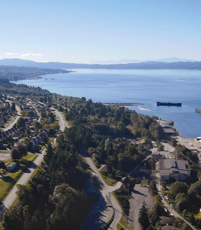 qathet regional district aerial