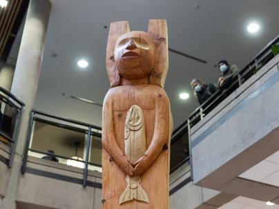 Tsleil-Waututh Nation House Post