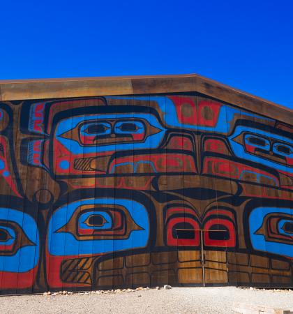 Longhouse in Bella Bella