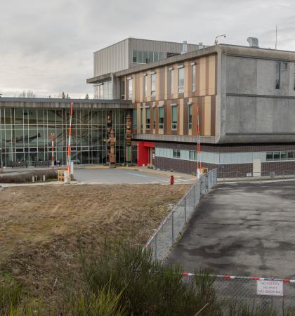 Sechelt Hospital Exterior view